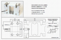 AT-2000kg稱重傳感器 意大利LAUMAS