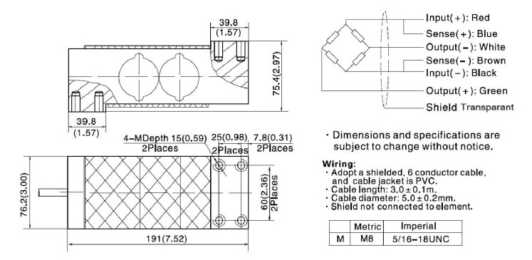 L6T-C3-50KG稱重傳感器